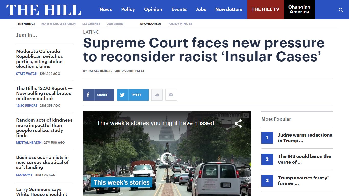 Supreme Court faces new pressure to reconsider racist ‘Insular Cases ...